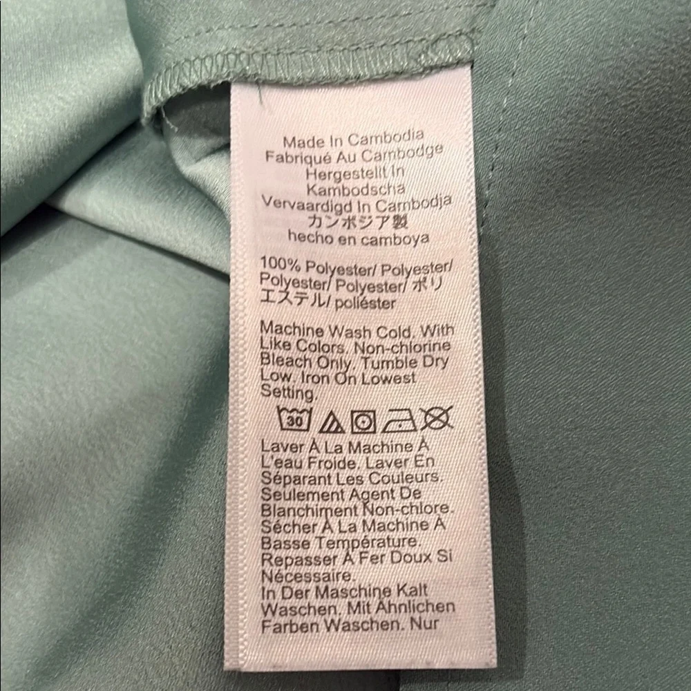 J. Crew Mint Green Sleeveless Blouse/ Shell
